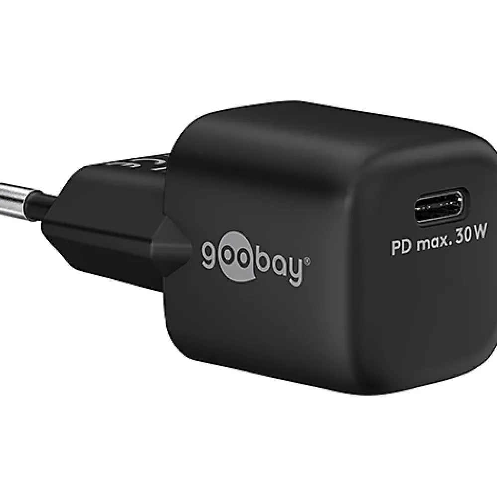 Goobay Chargeur USB-C GaN 30W rapide