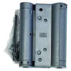 Afbat Charnière double action acier époxy gris 75 mm