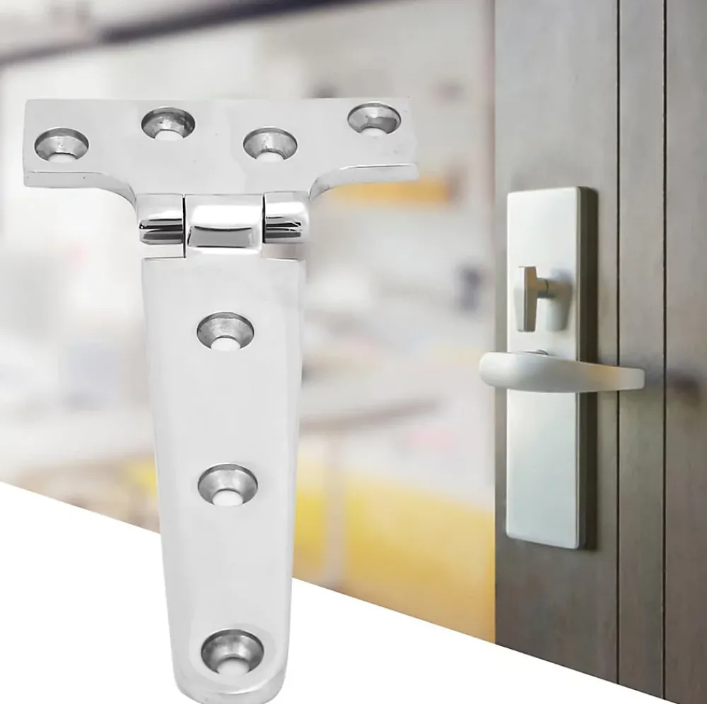 Deko Paumelle De Porte, Meuble Et Fenêtre-Charnière en acier inoxydable épaissie Charnière de type T Charnière en T robuste