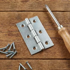 QCL Charnière inox Diall 70 x 40 mm vendue par 2