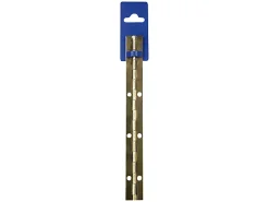 QCL Charnière à piano laitonnée Diall 480 x 32 mm