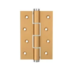 Hardwarexchange Ferme-Porte-Charnière simple action à ressort, 120X40 mm, en aluminium anodisée or, pour porte de 40 mm