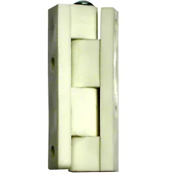 QCL 2 charnières universelles nylon blanc Diall 40 mm