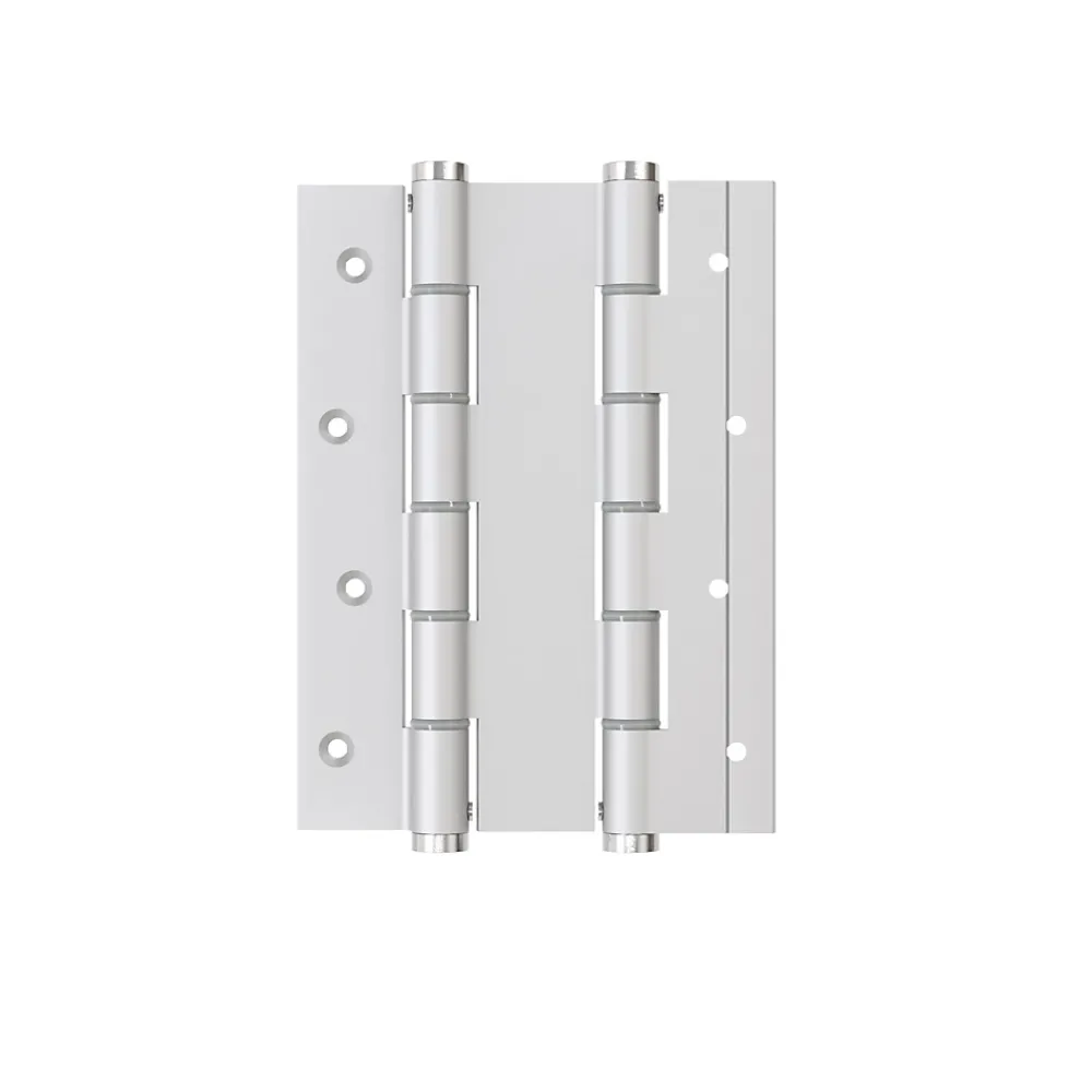Hardwarexchange Charnière va et vient à ressort, 180X40 mm, en aluminium anodisée argent, pour porte de 40 mm.