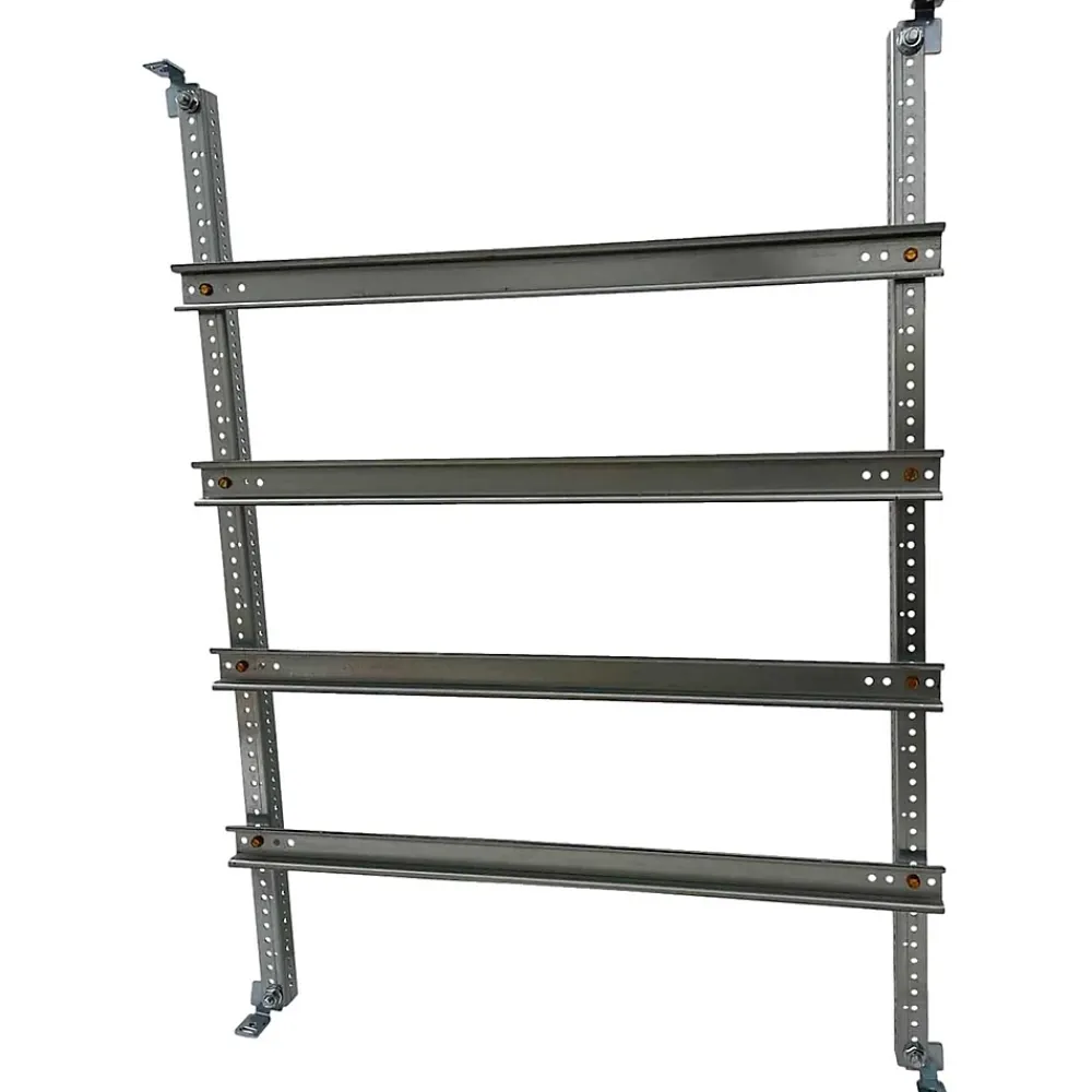 ABB Porte Et Cache Tableau Électrique-Chassis Modulaire 112 Modules Pour Coffret Polyester Aria 86 - 5 Rangées De 2x 18 Modules
