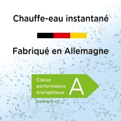 Chauffe-Eau Électrique-Chauffe-eau électrique instantané Saniself sous évier 4.4 kW