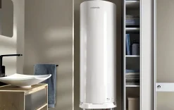Atlantic Chauffe-Eau Électrique-Chauffe-eau électrique stéatite Chauffeo+ - Vertical mural - 100 l - Diamètre 513 mm - 1200 W