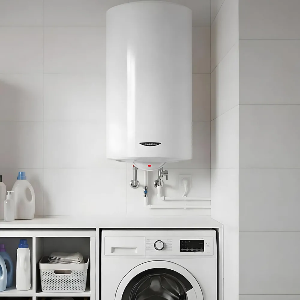 Ariston Chauffe-Eau Électrique|Chauffe-Eau Ariston-Chauffe-eau électrique stéatite Stileos 200L à fixer au mur