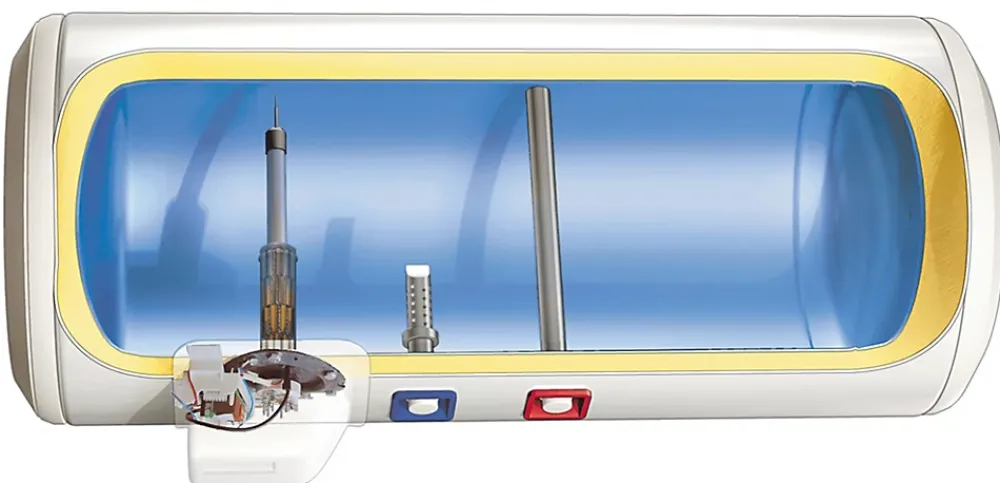 De Dietrich Chauffe-Eau De Dietrich-Chauffe eau électrique THS Horizontal Mural Cor-Email 150 L
