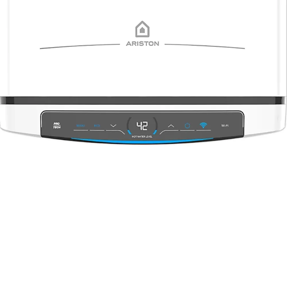 Ariston Chauffe-eau mural plat Velis Pro DRY WIFI 65L - ultra-compact, connecté