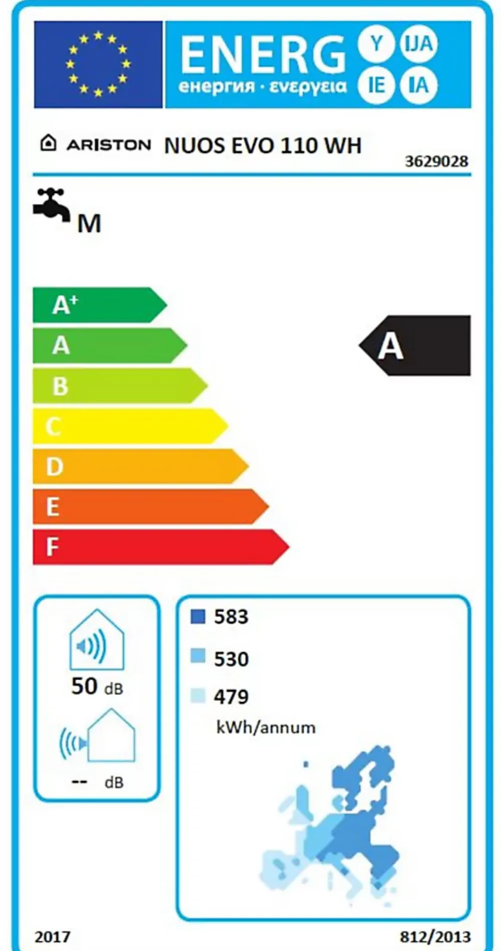 Ariston Chauffe-eau thermodynamique Nuos 110L