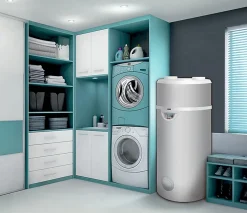 Auer Chauffe-eau thermodynamyque EDEL - EDEL Air D/2- SOL Chauffe-eau Thermodynamique L. Au Sol - Mono - Cuve inox