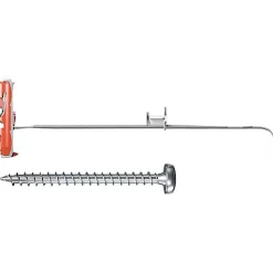 O91 Cheville À Bascule-Cheville à bascule Fischer DUOTEC 10 mm x 47 mm, 25 pièces, nylon avec vis tête cylindrique