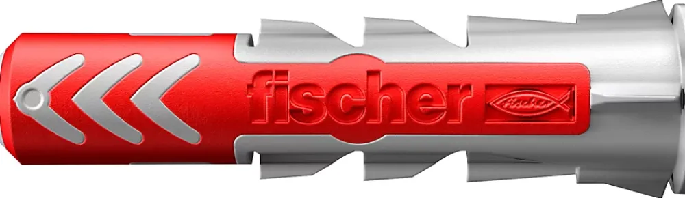 Fischer Cheville Universelle-Cheville bi-matière avec vis DuoPower pour matériaux de construction 8x40 mm, 8 pièces