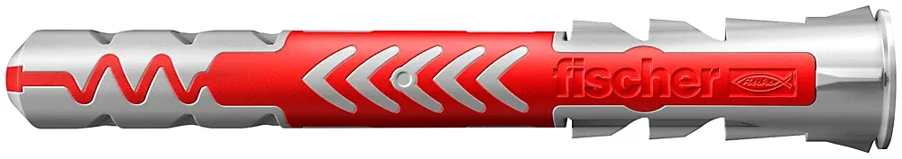 Fischer Cheville Universelle-Cheville bi-matière avec vis DuoPower pour matériaux de construction 6x50 mm, 4 pièces