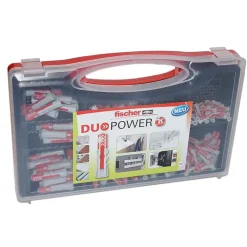 Fischer Cheville Universelle-Cheville Duopower assortiment, 280 pièces