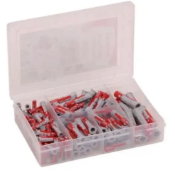 Fischer Cheville Universelle-Cheville PROFI-Box Duopower, lot de 132