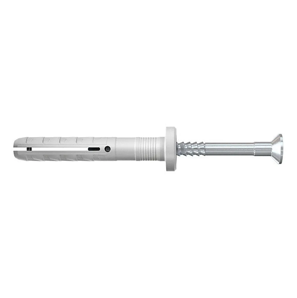 Fischer Kit De Chevilles-Cheville À Frapper N-f Avec Collerette Épaisse Et Clou Tête Fraisée