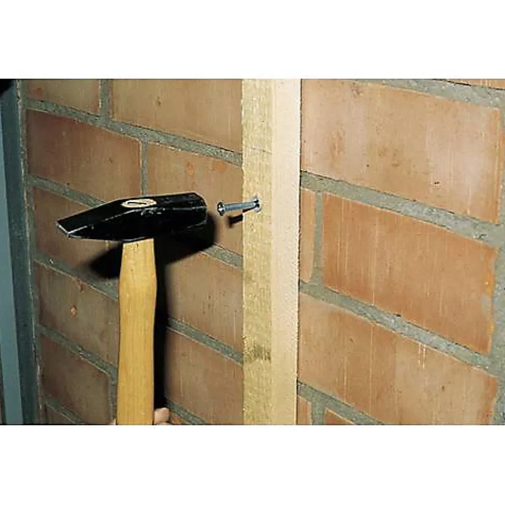 O91 Cheville à frapper plastique N 8 x 120 Z GP 8 mm - pack de 100