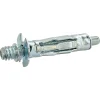 Somatherm Cheville métallique et patte à vis M7/150 longueur 37 mm, lot de 10