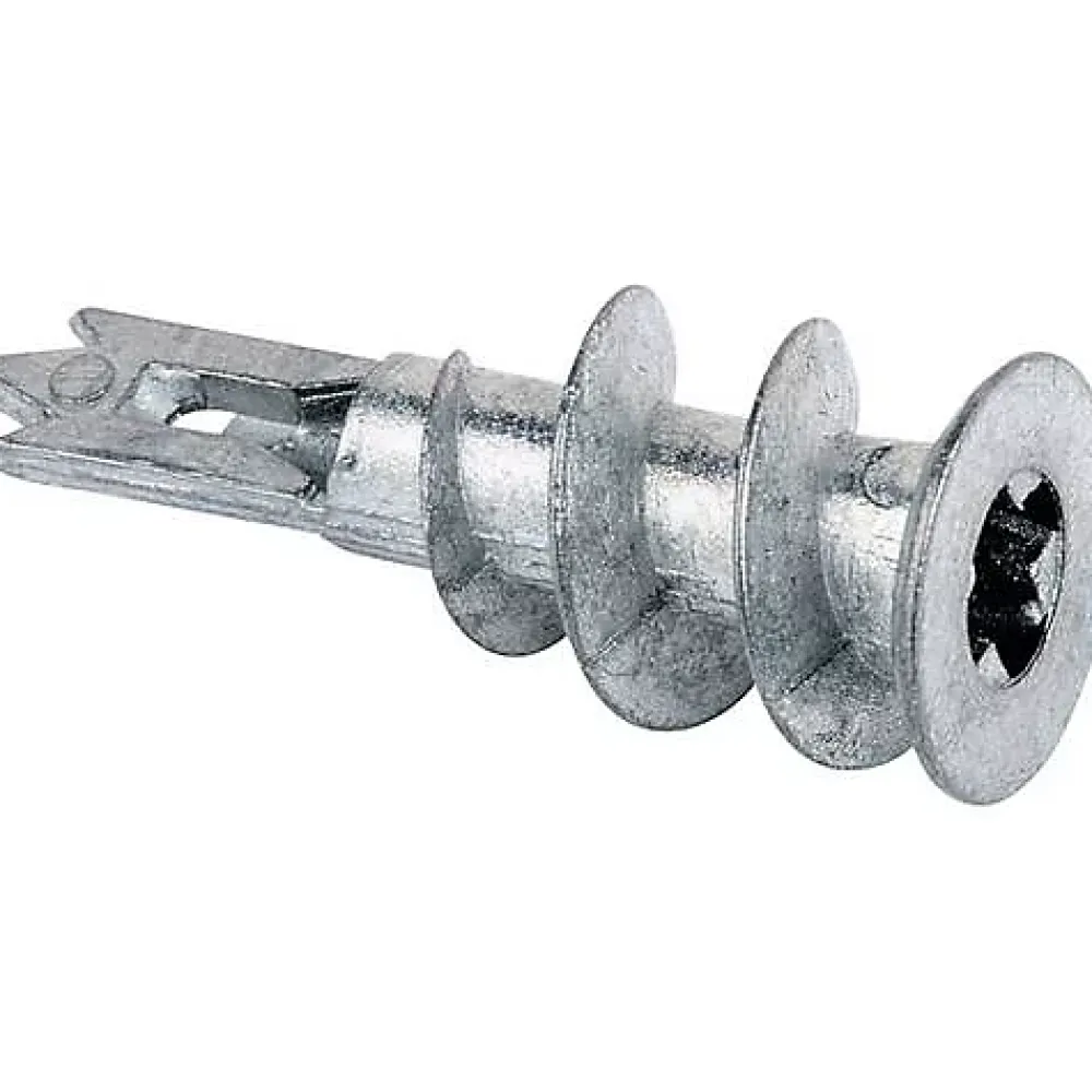O91 Cheville Pour Plaque De Plâtre-Cheville métallique pour plaque de plâtre Fischer GKM 27, acier, lot de 100