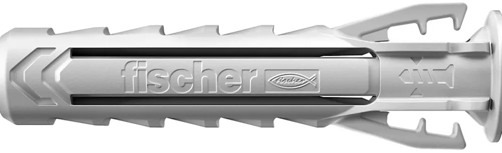 Fischer Cheville nylon pour matériaux pleins SX PLUS 6x30 mm profondeur perçage 40 mm, 100 pièces