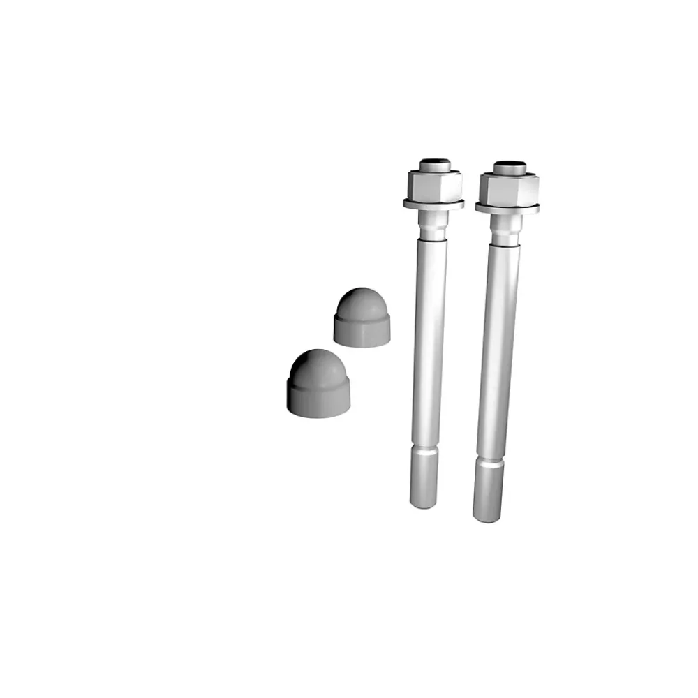 Kordo Cheville Pour Béton-Cheville pour sol béton avec capuchon Prestio gris karako , lot de 2