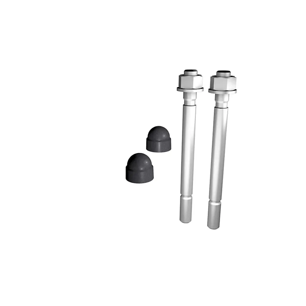 Kordo Cheville pour sol Prestio béton avec capuchon anthracite , lot de 2