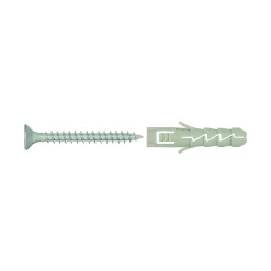 Diall 25 chevilles nylon CL HX Ø10x50mm