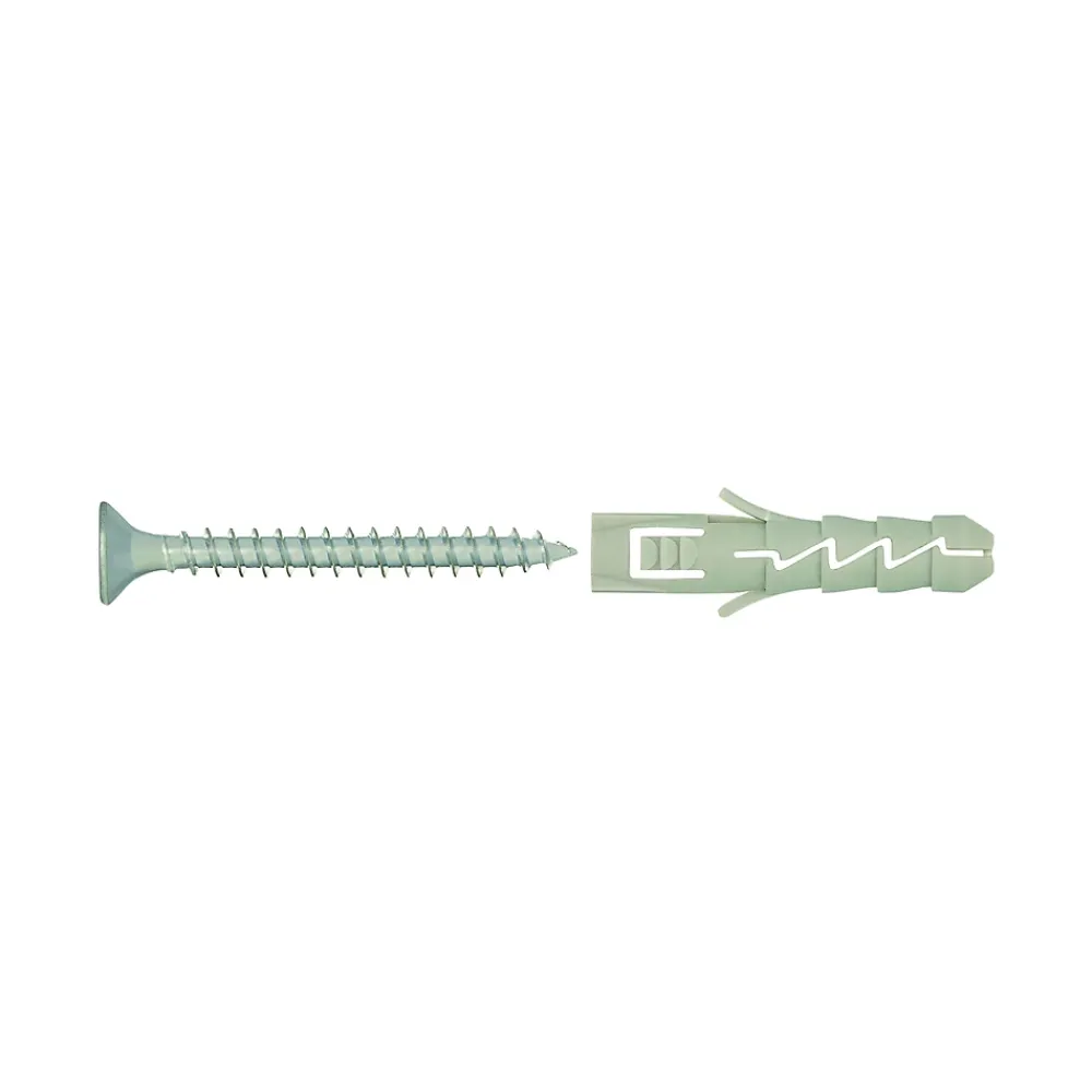 Diall Cheville Universelle-10 chevilles nylon CL PZ Ø8x40mm