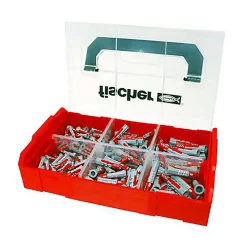 Fischer Kit De Chevilles-105 Chevilles Duopower + 105 Vis En Malette L-boxx 536162