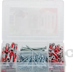 Fischer Chevilles profibox Duopower 160 pièces avec vis