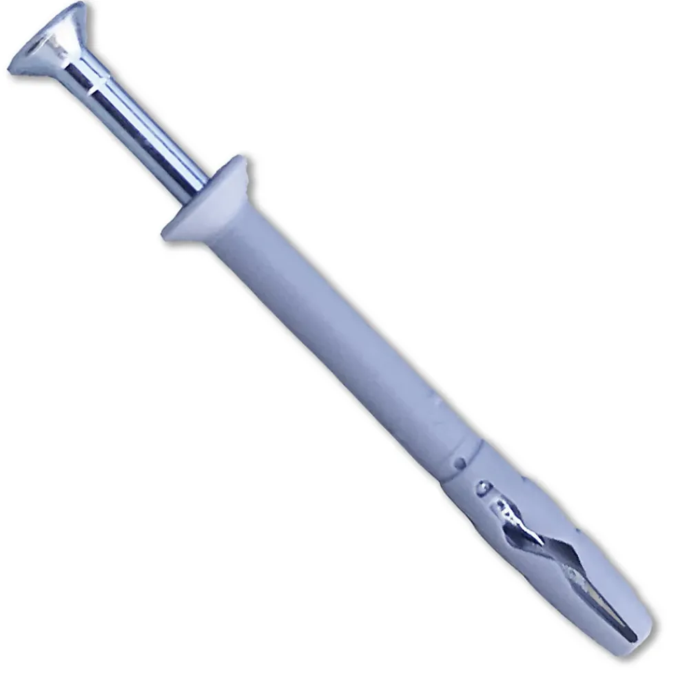 D-Work Cheville À Frapper-600 Chevilles à Frapper NHS D. 5 x Lt. 45 mm avec Vis Tête Fraisée (en seau) -