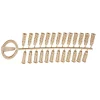 Viswood Cheville À Frapper-Chevilles nylon grappe lot de 50pcs