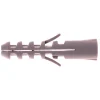 100 chevilles Polypropylène pour murs pleins Ø6x30mm