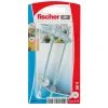 Fischer 2 chevilles à ressort pour charges moyennes M4x90mm