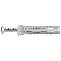Diall 10 chevilles universelles nylon CL PZ Ø6x30mm
