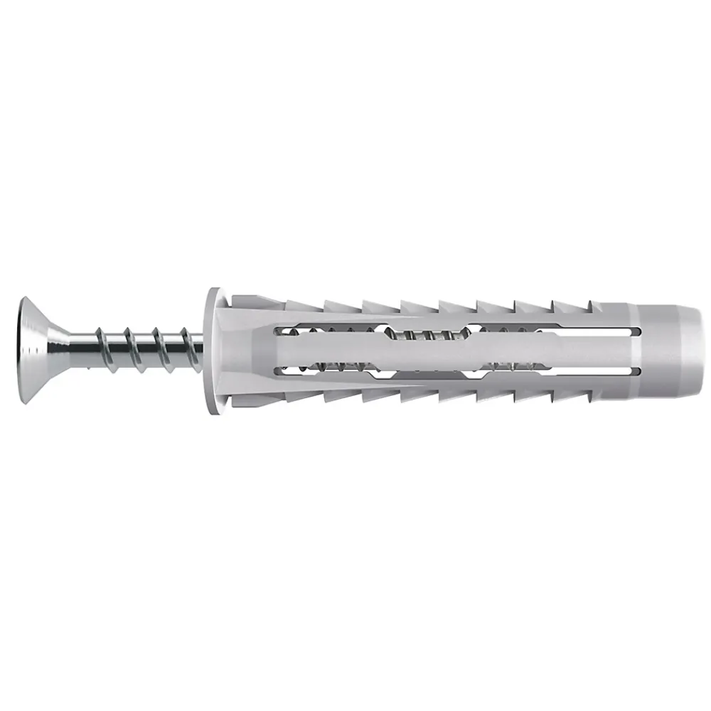 Diall 10 chevilles universelles nylon CL PZ Ø6x30mm