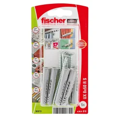 Fischer 5 chevilles universelles Ø8x50mm