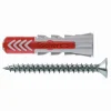 O91 Cheville Universelle-Cheville tous matériaux DuoPower FISCHER 14x70 avec vis - Boîte de 8