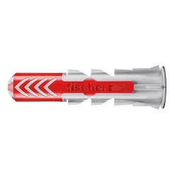 O91 Cheville Universelle-Cheville tous matériaux DuoPower FISCHER 14x70 avec vis - Boîte de 8