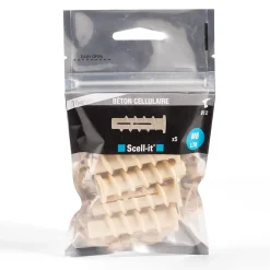 Scell-It Cheville à visser M8 spéciale béton cellulaire , 5 pièces