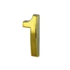 Thirard Chiffre Et Lettre Pour Maison-Chiffre 1 doré adhésif, ABS, H.50mm -