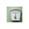Thirard Chiffre Et Lettre Pour Maison-Chiffre 4 à visser, alliage, H.80mm, noir -
