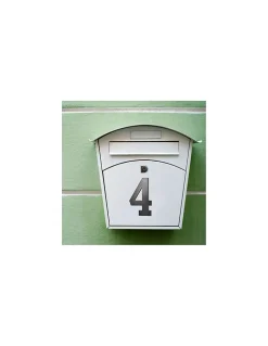 Thirard Chiffre Et Lettre Pour Maison-Chiffre 4 à visser, alliage, H.80mm, noir -