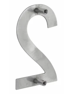 Thirard Chiffre Et Lettre Pour Maison-Chiffre 2 à visser, inox, H.100mm -