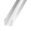 CQFD Cimaise PVC blanc 10 x 19 x 21 mm, 2,5 m