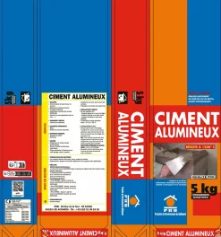 Prb Vis Inox-Ciment Alumineux 5kg - Haute Résistance, Prise Rapide - Travaux Techniques, Réparations Structurales, Scellement et Maçonnerie