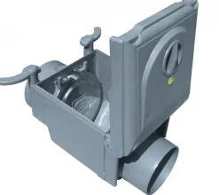 Outile Clapet Anti-Retour-Clapet anti-retour PVC à coller avec niveau bulle diamètre 100