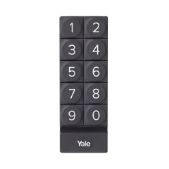 Yale Clavier à code connecté noir compatible serrure connectée